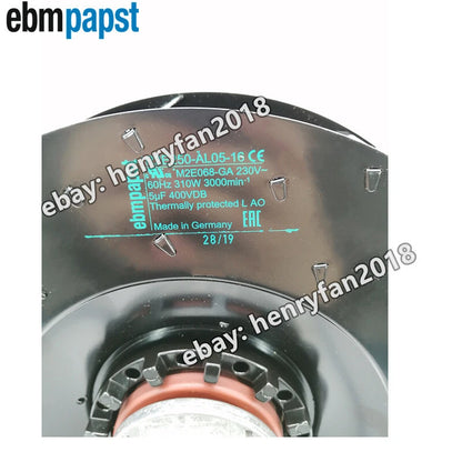 Ebmpapst R2E250-AL05-16? Centrifugal Fan 230VAC 1.3A ??250MM 310W Cooling Fan