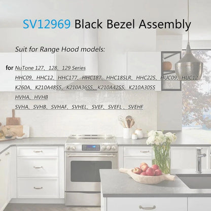 SV12969 Operating Switch Unit For NuTone Range Hood, for 120V 60Hz AC Systems