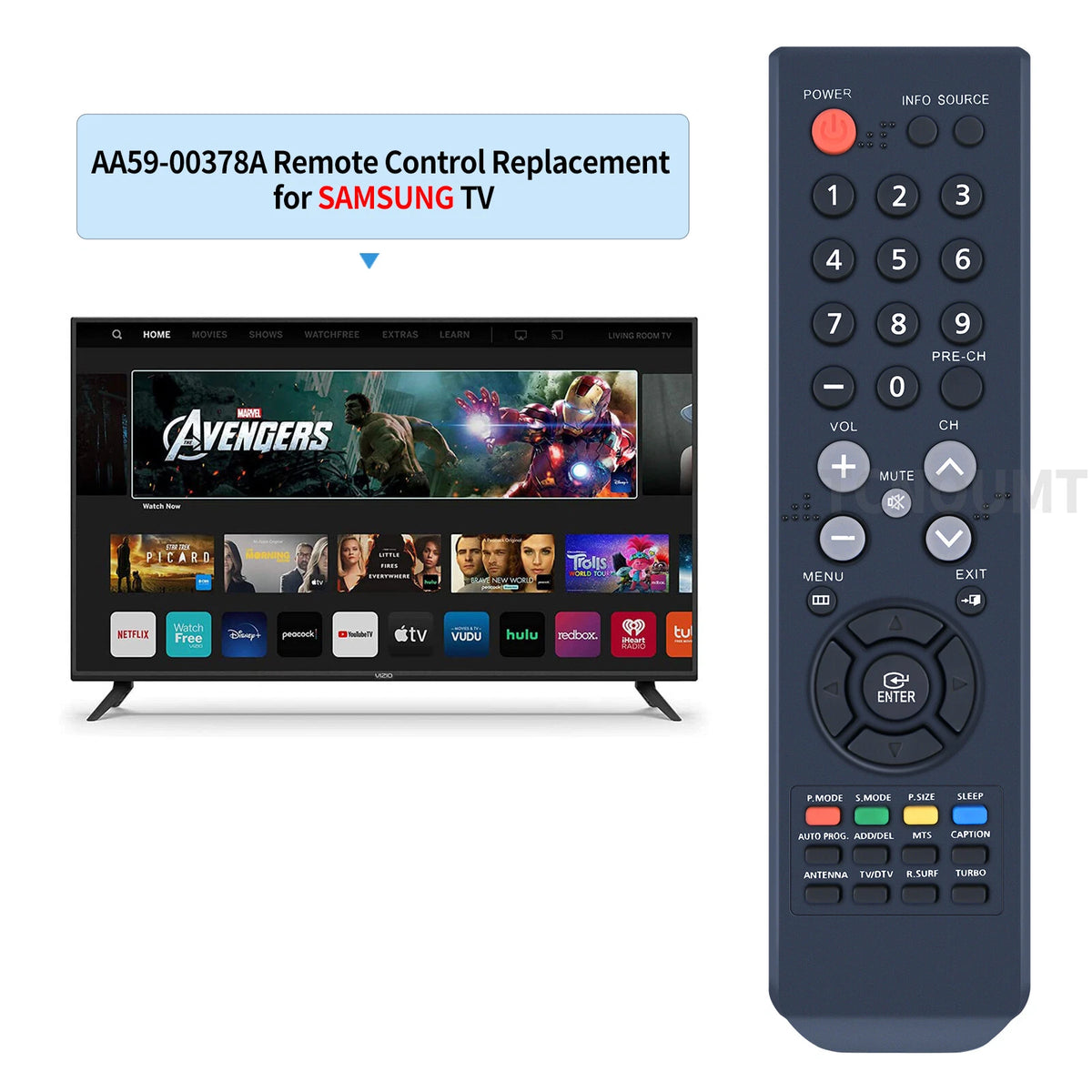 AA59-00378A Remote Control For Samsung TV TX-S2783 TXS2783 CL29Z40MQ