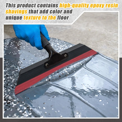 Garage Epoxy Floor Coating Tool Kit with Spike Shoes - Complete DIY Concrete...