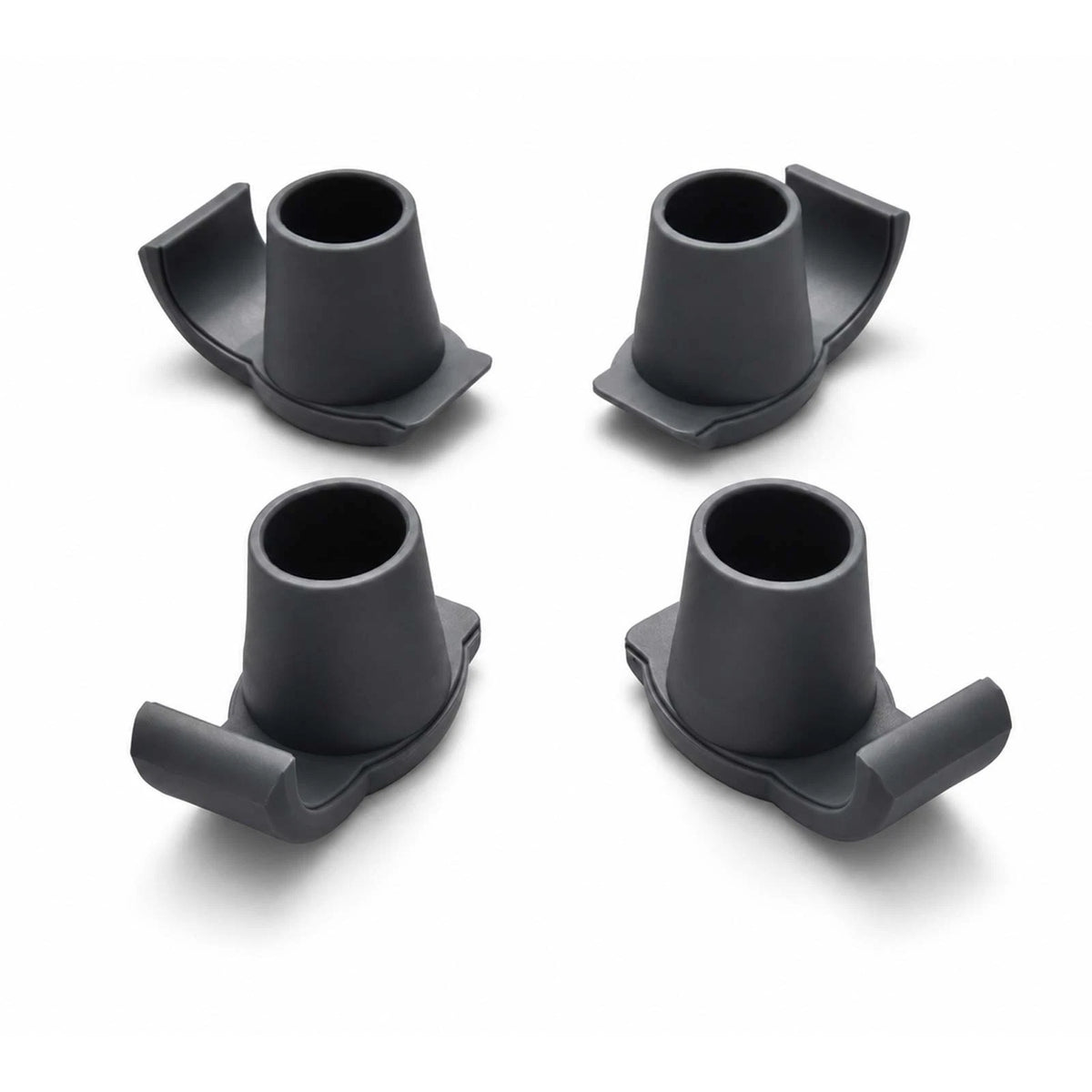 4 Pack Durable Nylon Walker Ski Glides Universal Sliders for Folding Walkers