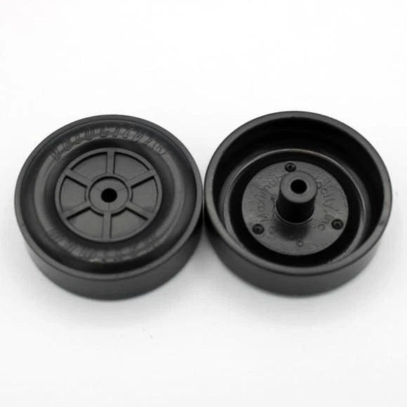 Maximum Velocity Derby Wheels & Axles | Bulk Pack (12) | 0.475 inches, Black