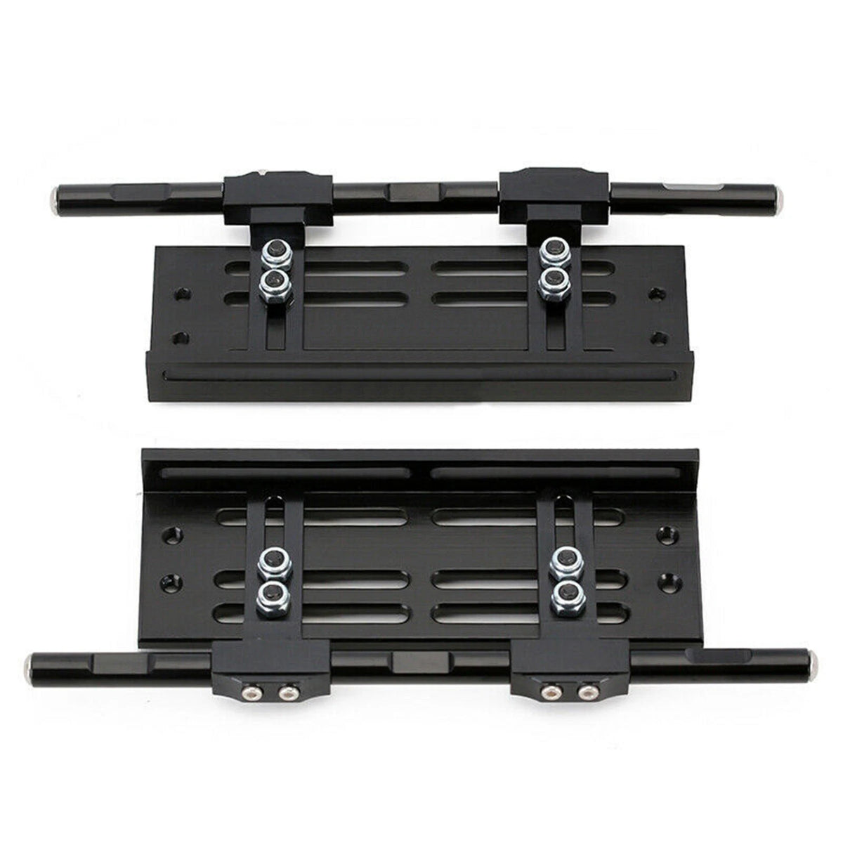 2Pcs Rock Slider Metal Pedal for Axial SCX10 90046 Traxxas TRX4 1:10 RC Crawler