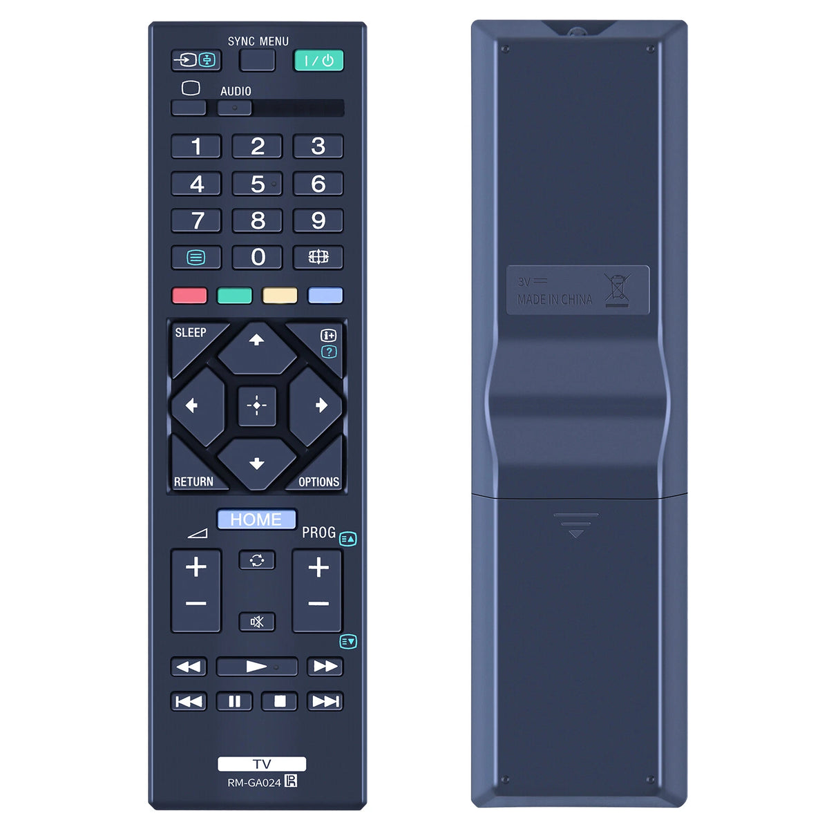 RM-GA024 Replacement Remote Control For Sony KLV-46R452A KDL-32R300B