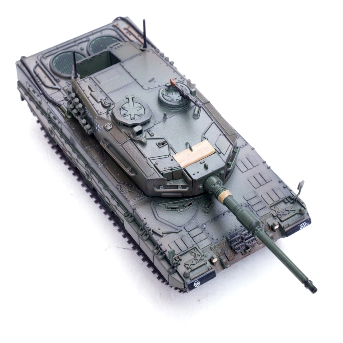 High Simulation 13.4cm Diecast Alloy 1/72 German Army Leopard 2A4 Tank Model