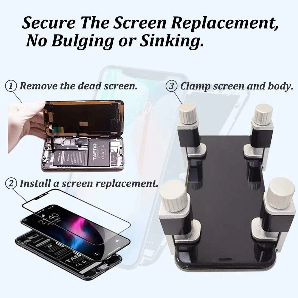 Phone Repair Clamp 4pcs for Screen Repair, Metal Clamps-regular Pack