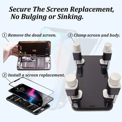 Phone Repair Clamp 4pcs for Screen Repair, Metal Clamps-regular Pack