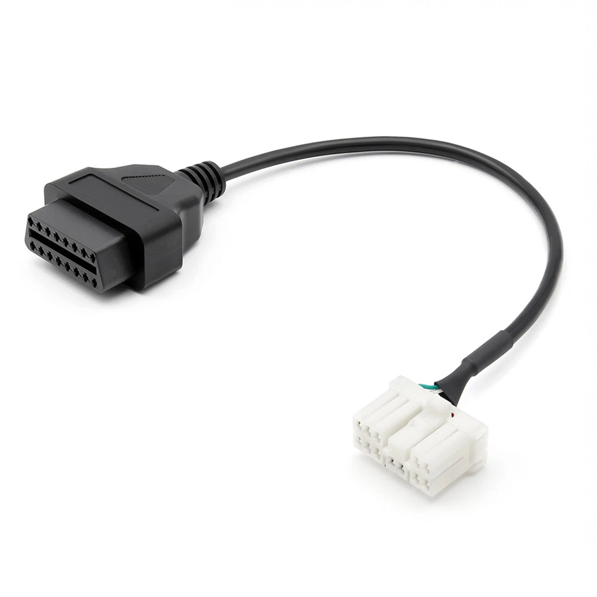 12-Pin Female Connector OBD II Harness Cable Diagnostic Tool For Tesla Model S X