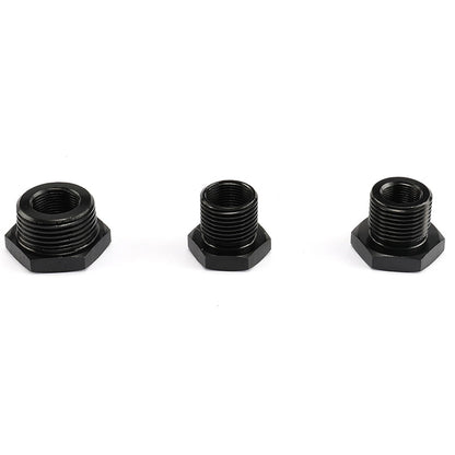 3Pcs 1/2-28 to 3/4-16, 13/16-16, 3/4 NPT Thread Adapter Oil Filter Hose Reducer