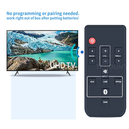 NC300 NC300UH Replace Remote Control For Sanyo Soundbar FWSB405FP FWSB405FA