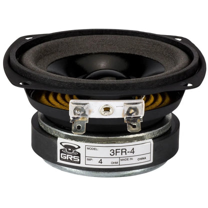 GRS 3FR-4 Full Range 3" Speaker Driver 4 Ohm Black