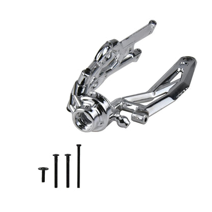 Hosim RC Car Rear Rocker Arm Parts FY-JSB02-S JS-04 X08 X07 Small, Silver