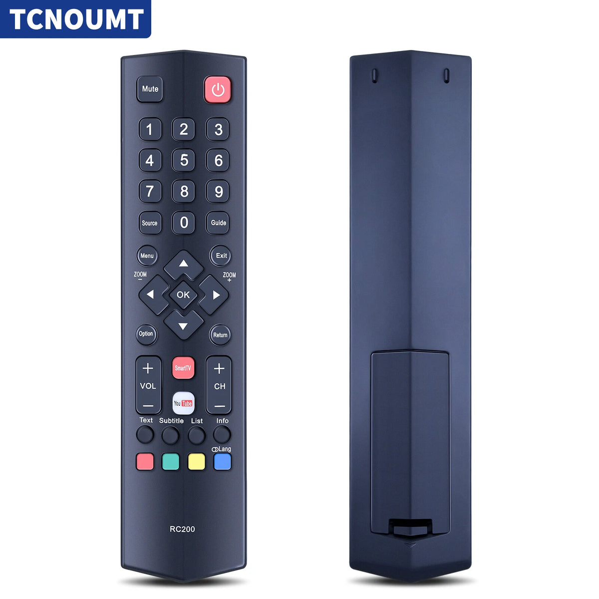 RC200 Remote Control For TCL E3800 S4700 Series TV