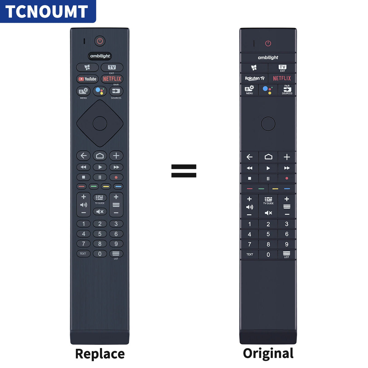 398GM10BEPHN0020SY For Philips TV Voice Remote Control 50PUS8545 58PUS8545