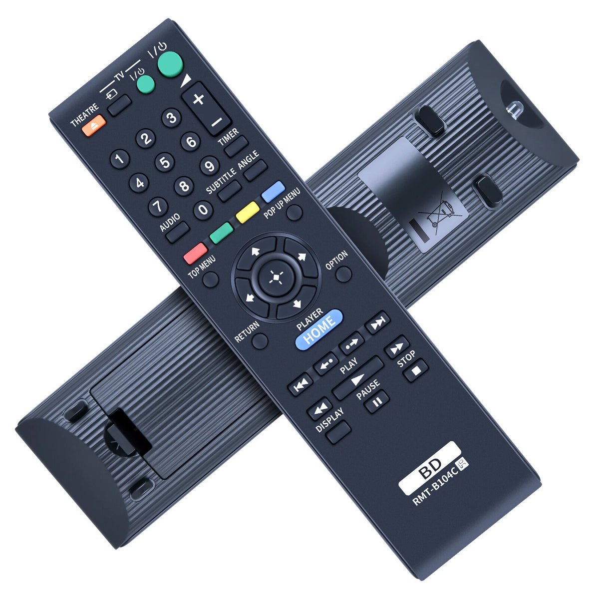 RMT-B104C Replacement Remote Control For Sony Disc Player BDP-S185 BDP-S270