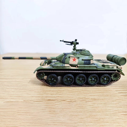 1/72 Diecast Alloy Chinese Type 59 Main Battle Tank Simulation Military Model