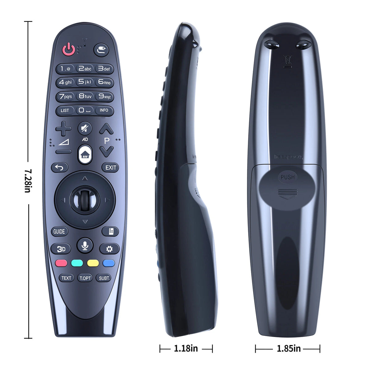 AN-MR600 Magic Voice Remote Control For LG Smart TV 40UF7769 43UF6809