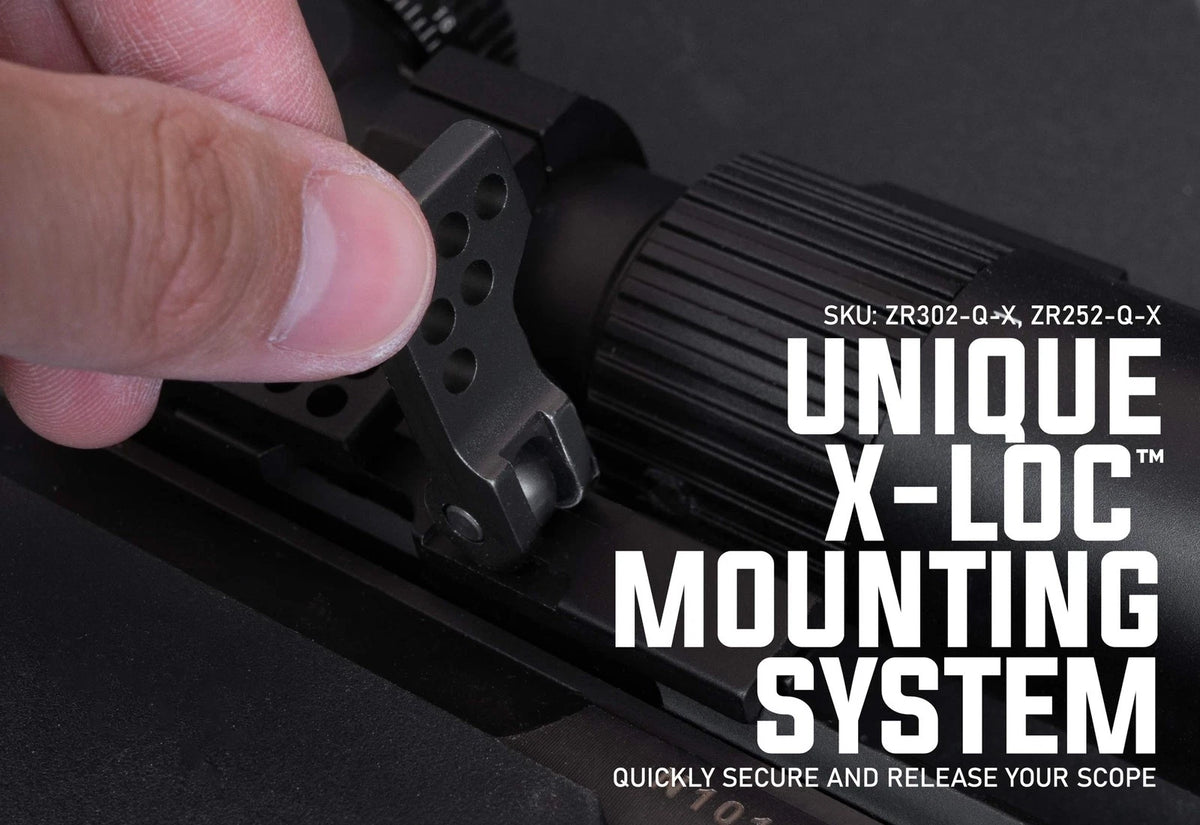 Monstrum Slim Profile Series Cantilever Offset Dual Ring ['30 mm'], ['Black']