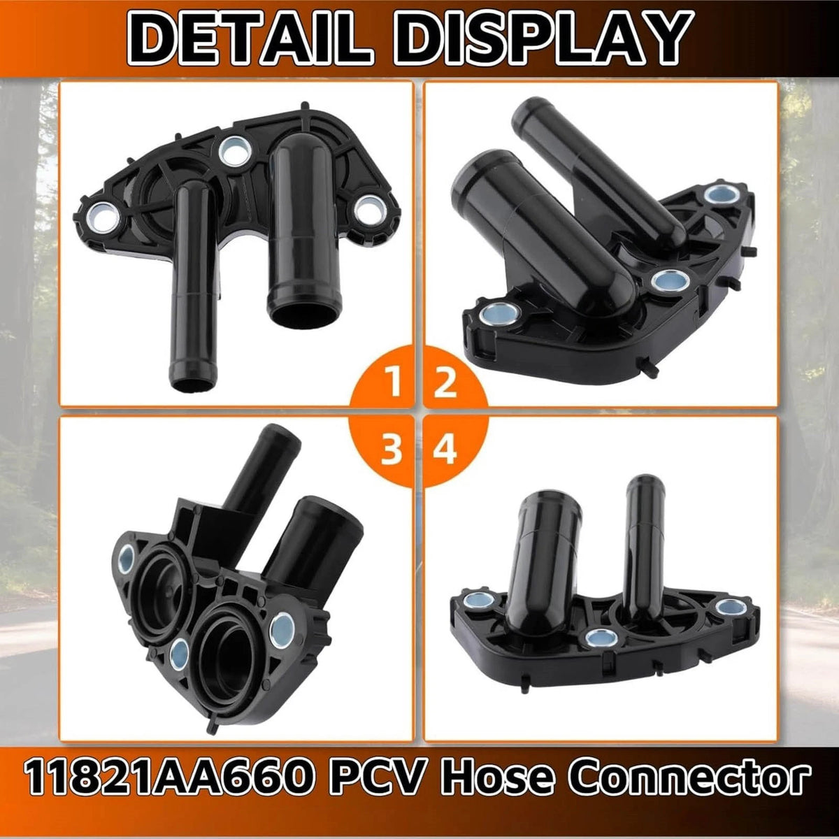 PCV Hose Connector For 2013-2018 Subaru BRZ Crosstrek Impreza 2.0L Non Turbo