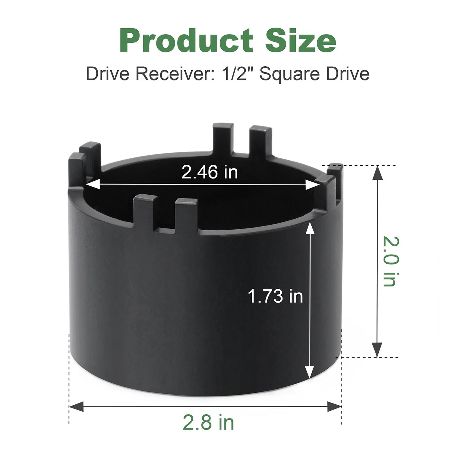 Front Differential Sundial Bearing Retainer Seal Installer Removal Socket Tool