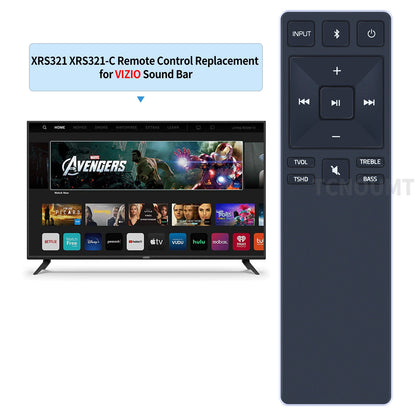 XRS321-C Remote Control For Vizio Soundbar SB3820-C6 SB3821-C6 SB2920-C6