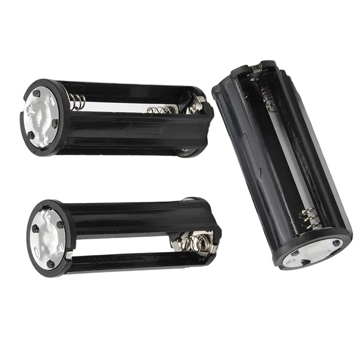 jing 3 x 1.5V AAA Cylindrical Battery Protective Cove Bracket for black