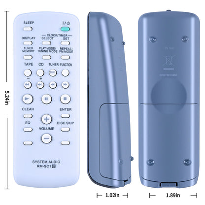 RM-SC1 Remote Control For Sony Mini Hi-Fi CMT-NE3 MHC-GX250 MHCGX250 MHC-GX450