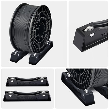 Weewooday 3D Printer Filament Spool Holder Fits Large, Black