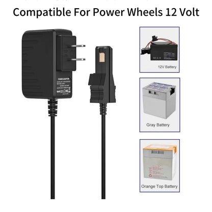 00801-1869 50/60HZ Replacement Battery Charger For Fisher Price Power Wheels