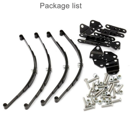 4PCS Metal Leaf Springs Damper Kit for 1:10 Tamiya SCX10 D90 TRX4 RC Car Chassis