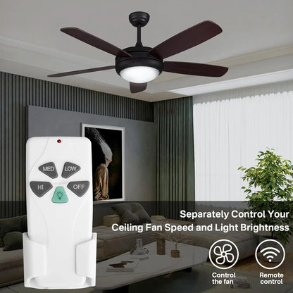 FAN-53T Ceiling Fan Remote Control Replacement for Hampton Bay Harbor White