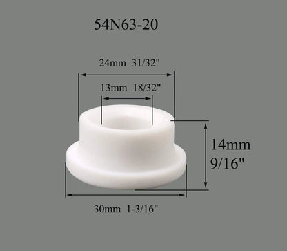 RIVERWELD TIG Gas Lens Jumbo Large Diameter Insulators Cup Gaskets