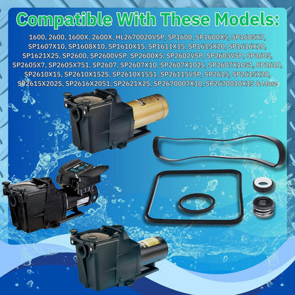 KitKing - SPX1600TRA Super Pump Seal Replacement Standard,  Version
