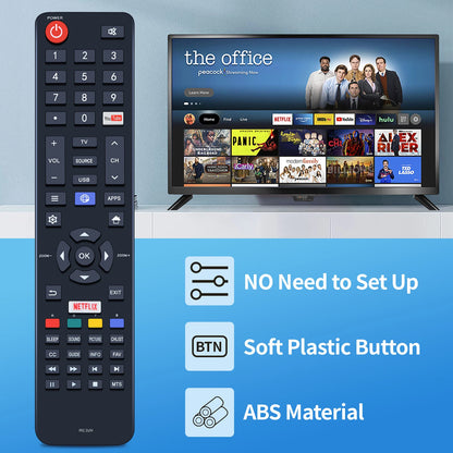 RC320 Remote Control For JVC Smart TV 43D1680 49A6000 50D1200 55A6000