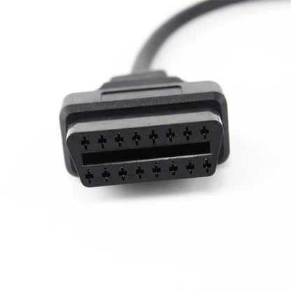 OBD1 to OBD2 Connector Adapter 14 Pin Convert Cable Diagnostic Tool for Nissan