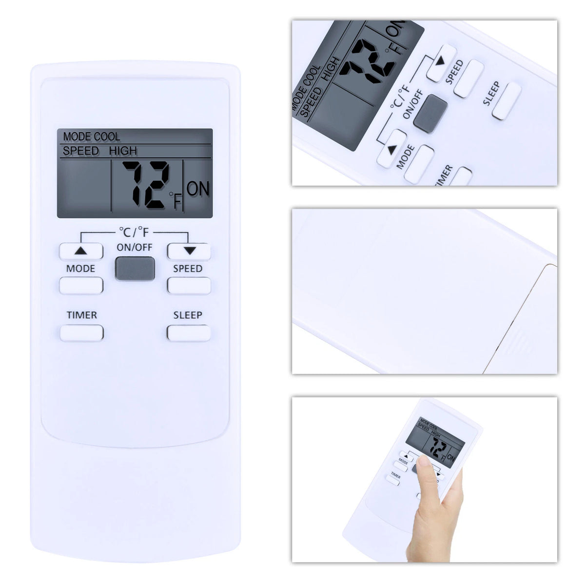 Remote Control For Honeywell HL10CESWB HL10CESWG HL10CESWK HL10CESWW HL12CESWB