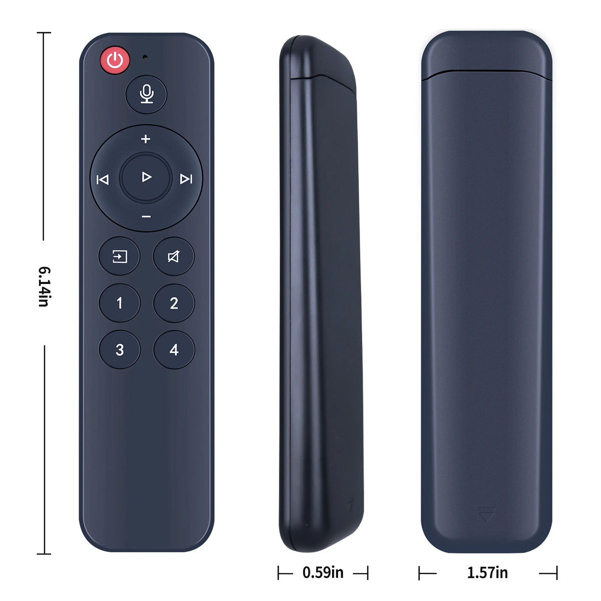 Remote Control For WiiM Pro Plus AirPlay 2 Receiver with Voice