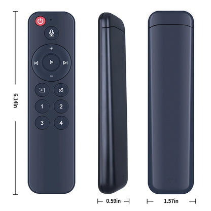 Remote Control For WiiM Pro Plus AirPlay 2 Receiver with Voice