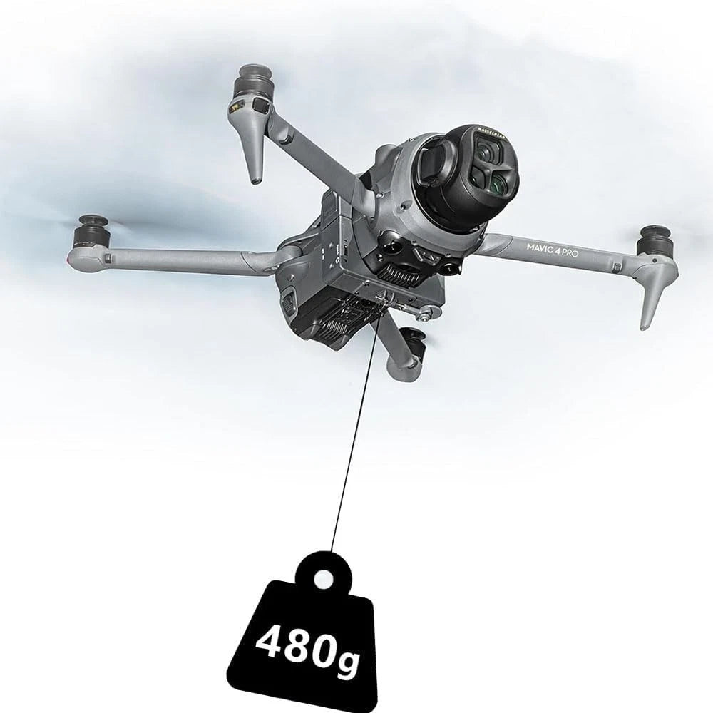 YBING Payload Release Device for DJI Mavic 4, Rechargeable Light Sensor black