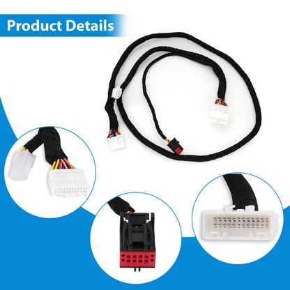 8.4" UConnect Upgrade Conversion Harness For Ram 1500 7-Speed Fan