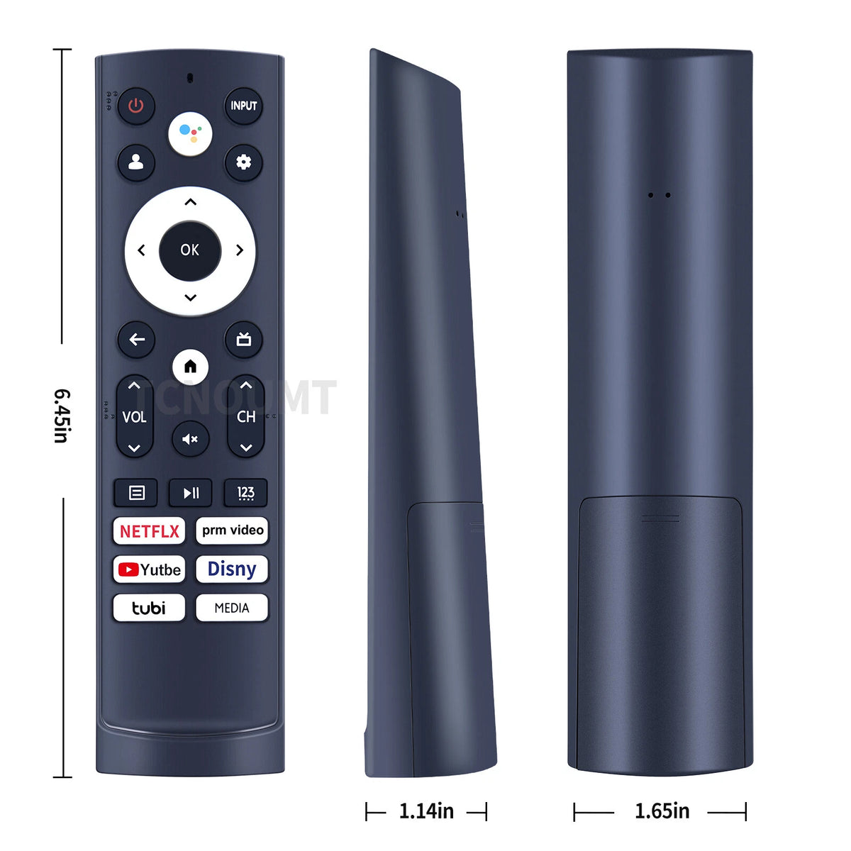 ERF3W90H Voice Remote Control For Hisense TV 55A6H 75A65H 65U7G 50A6H 50A65H