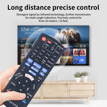 N2QAYB001023 Remote Control For Panasonic DVD Home Theater DMP-BDT270