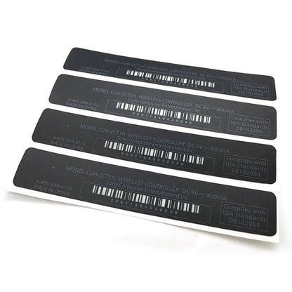 Wholesale 5Pcs Back Sticker Label Replacement For Playstation 4 PS4 Controller