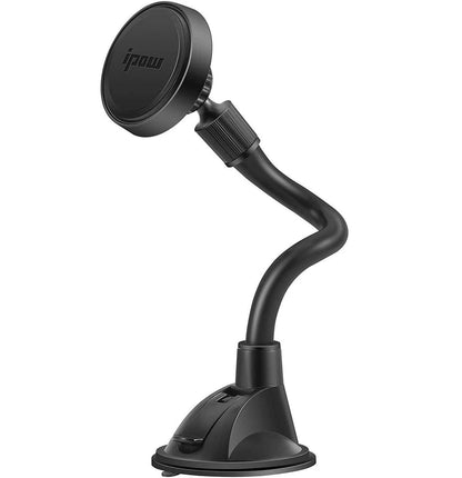 IPOW Long Arm 7.6" Magnetic, Black Magnetic Phone Mount