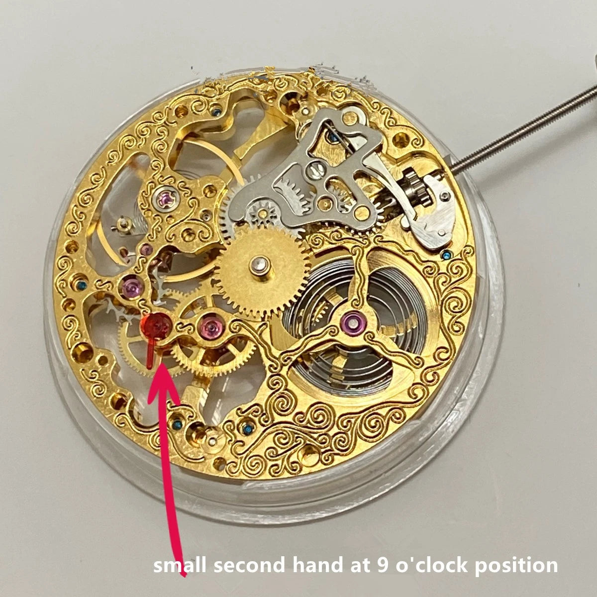 18000bph 17-Jewel Hollow Vintage 6497 ST3600 Mechanical Watch Movement Hand Wind