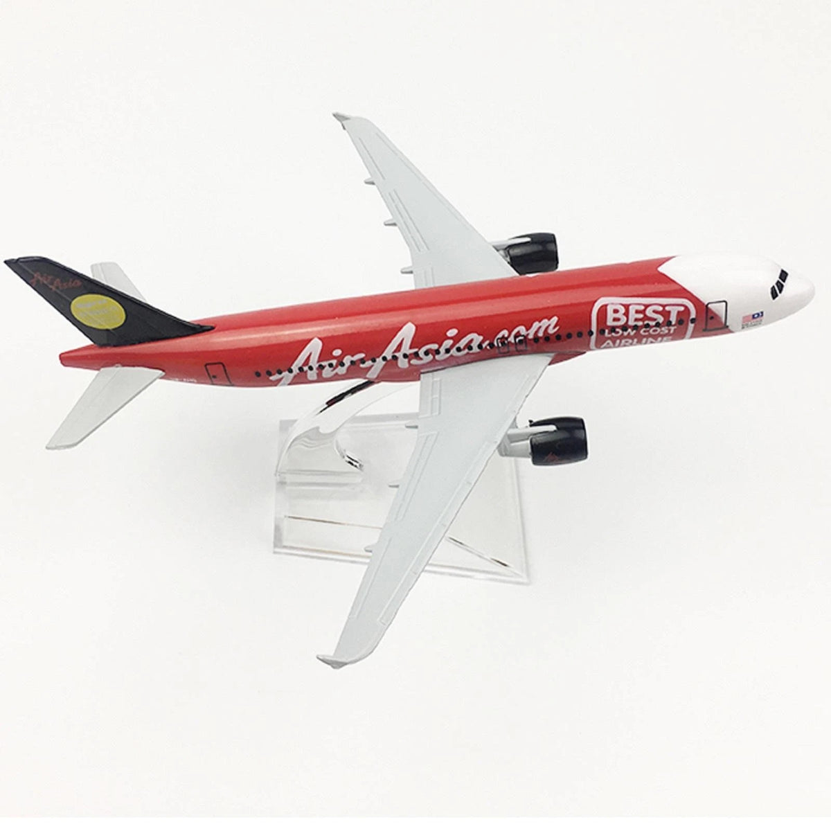1:400 15cm Aircraft Asia 2007 A320 Alloy Plane Model Airplane Souvenir Ornaments