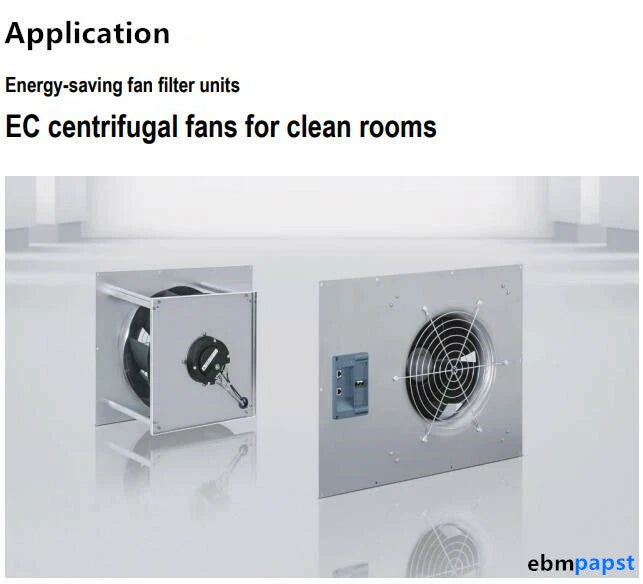 Ebmpapst R3G630-RB32-03 Centrifugal Fan AC 380~480V IP55 ??630mm AHU / FFU Fan