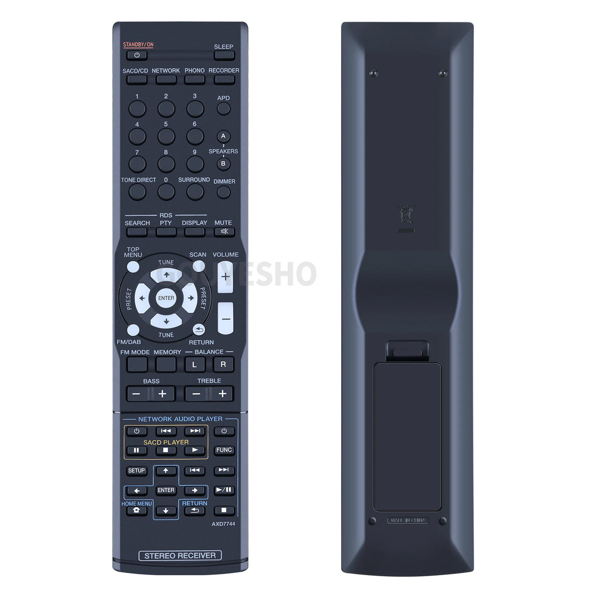 AXD7744 Replacement Remote Control For Pioneer AV Receiver SX-20DAB SX-20-K