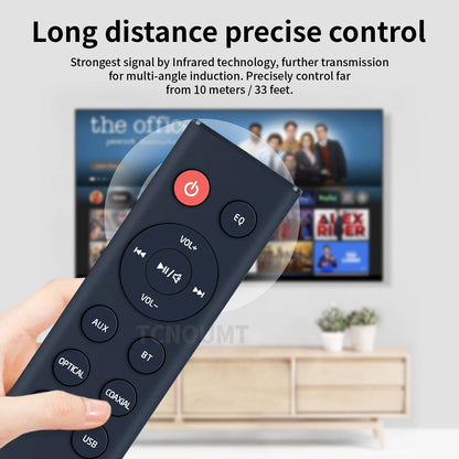 BW-SDB1 Remote Control For BlitzWolf Echo Wall Soundbar BWSDB1