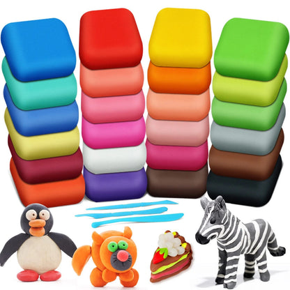 ESSENSON Magic Clay - Air Dry 24 Colors, Modeling for 24 Colors